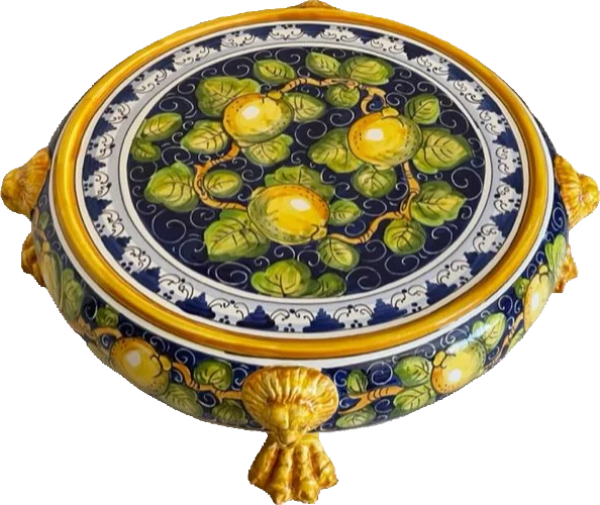 Tortenplatte handbemalt